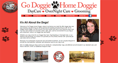 Desktop Screenshot of godoggiehomedoggie.com